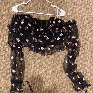 revolve bye bye baby top